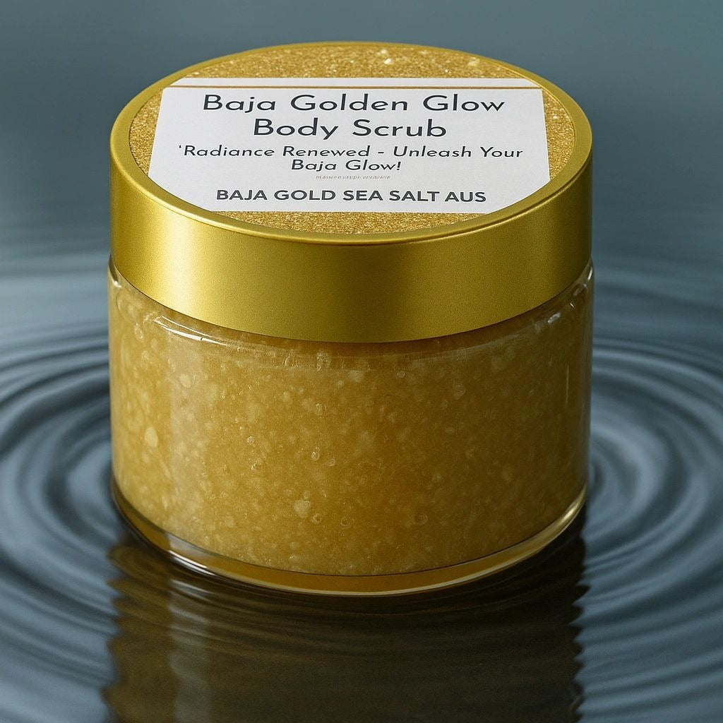 Baja Mineral Sea Salt Golden Glow Body Scrub