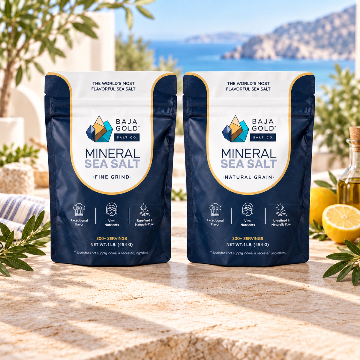 Baja Gold Mineral Sea Salt