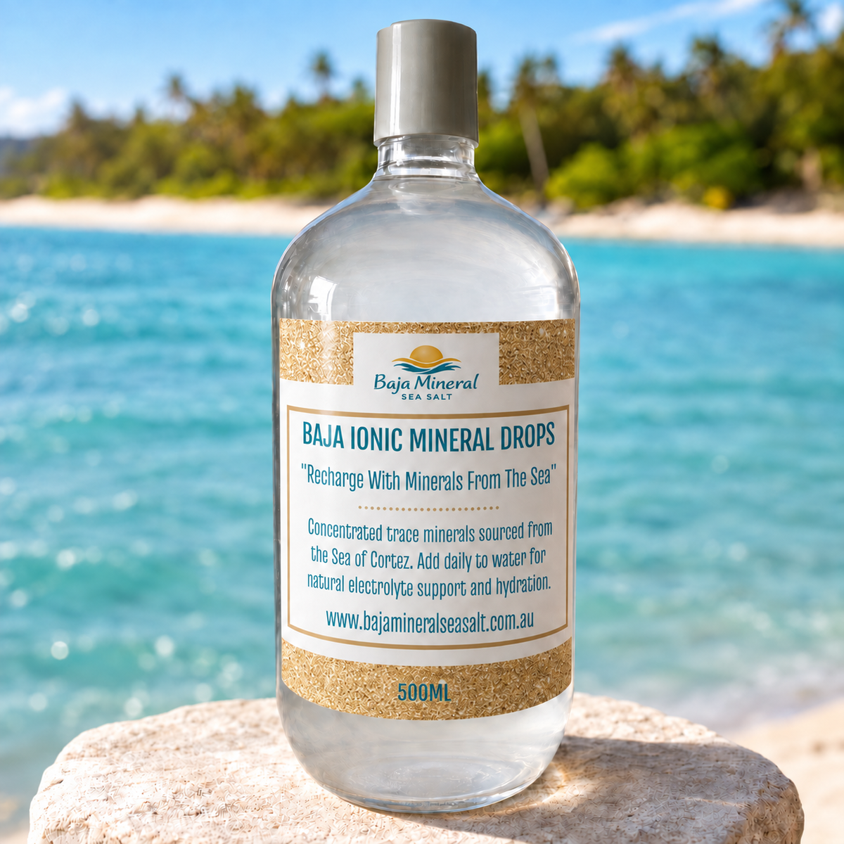 Baja Mineral Ionic Liquid Ocean Drops 100ml, 500ml & 1 litre Refill