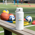 Stay Hydrated, Naturally Hot & Cold Liquids - Baja Mineral Stainless Steel Bottle - 1 Litre Capacity - Recharge, Rehydrate, Realign
